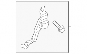 Suport centură de siguranță pasager Mazda CX-5 17-25, gri