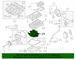 Reflector de ulei VW Tiguan 18-