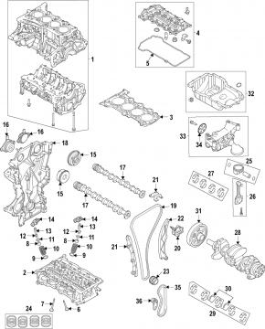 Клапан электромагнитный Hyundai Accent 18-23 1.6