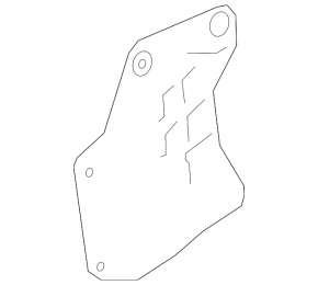 Arc de protecție motor dreapta pentru Nissan Murano z52 15-24