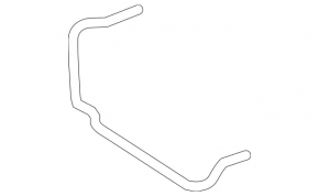 Conductă retur sistem de răcire rezervor-radiator Mercedes Clasa S W221 10-11 5.5 AWD