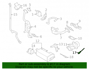 Лямбда-зонд второй Subaru Outback 20-24 2.5