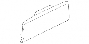 Заглушка порога передняя правая VW CC 11-17 R-Line