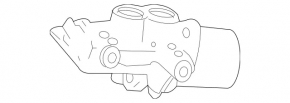 Главный тормозной цилиндр с бачком Mercedes W211