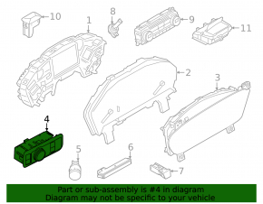 Управление светом без птф Ford Escape MK4 20-26 под электро дверь багажника и открытие лючка бензобака