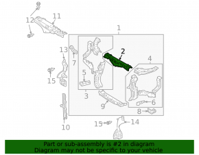 Планка телевизора верхняя Lexus RX300 RX330 RX350 RX400h 04-09