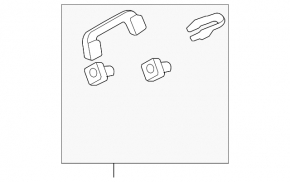 Ручка потолка передняя Acura MDX 07-09