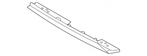 Ornament inferior bară spate Volvo XC60 22-25 negru lucios, R-Design