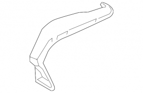 Ornamente frontale dreapta Toyota Camry v70 18-24 piele bej deschis