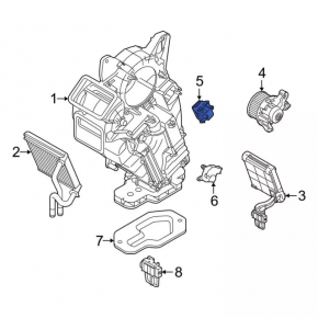 Резистор печки Ford Explorer 20-25