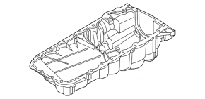 Поддон масляный BMW 7 G11 G12 16-22 B58