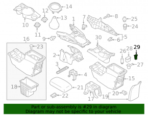 USB HUB Mitsubishi Outlander 14-16