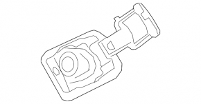 Корпус лючка бензобака Audi A4 B9 17-25