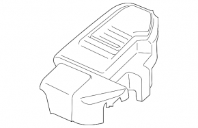 Крышка корпуса блока ECU компьютера двигателя BMW X3 G01 18-24 тип 2