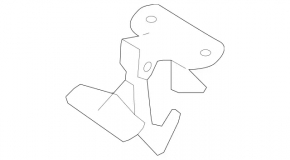 Крюк капота Mercedes W164 ML
