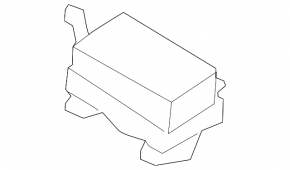 Подушка безопасности airbag пассажирская в торпеде Lexus LS460 LS600h 07-17