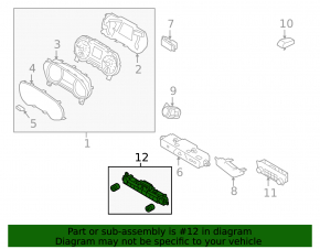 Panou de control multimedia Kia Sportage 20-22