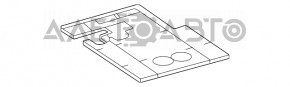 Крышка корпуса АКБ Mercedes W167 GLE 350 450 20-26