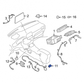 USB Hub Ford Escape MK4 20-26 -