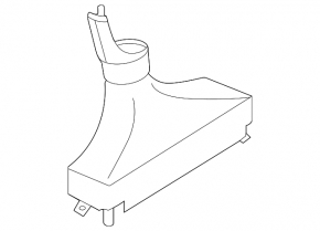 Кожух КПП Honda Civic XI FE/FL 22-26 кожа черная