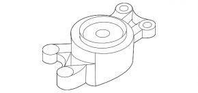 Подушка двигателя левая Volvo S60 15-18 2.0