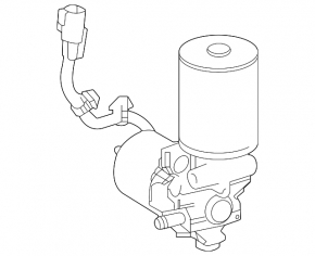 Тормозной усилитель brake booster Toyota Sienna 21-26