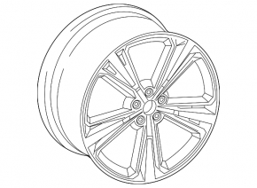 Диск колесный R21 x 10J ET20 Audi Q8 19-23 CY2 стиль