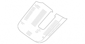 Поясничный подпор водительского сидения Mercedes W167 GLE 350 450 20-23
