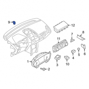Датчик света Ford Escape MK3 17-19