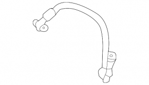 Furtun de frână față dreapta pentru Land Rover Range Rover Velar 18-26 (325mm și 349mm)