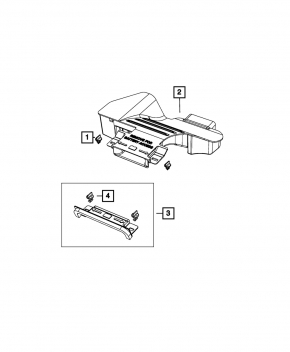 Воздухоприемник Jeep Compass 11-16 2.0 2.4