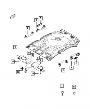 Capota stângă Fiat 500X 16 - gri