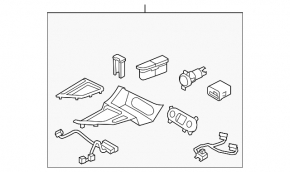 USB Hub Kia Optima 11-15