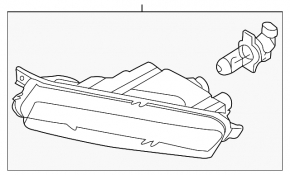 Противотуманная фара птф левая BMW 1 E82 08-13