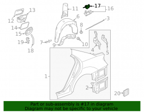 Мотор лючка бензобака Mercedes W164 ML
