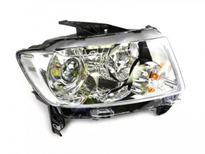 Фара передняя правая Jeep Compass 11-13 светлая, линза, корректор фар