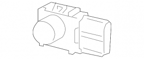 Парктроник задний Lexus LS460 LS600h 07-09 без кольца
