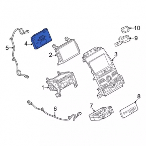 SOUND SYSTEM COMMUNICATION Lincoln MKZ 13-16