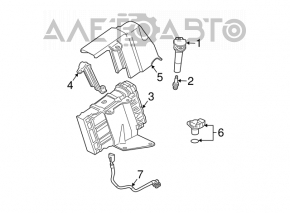 Блок ECU компьютер двигателя Mitsubishi Galant 04-05