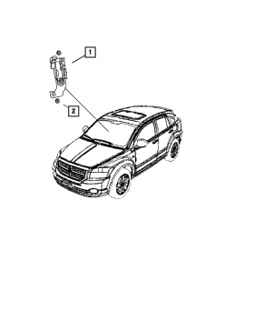YAW RATE SENSOR Jeep Compass 11-16