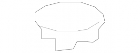 Крюк капота правый Mercedes W221