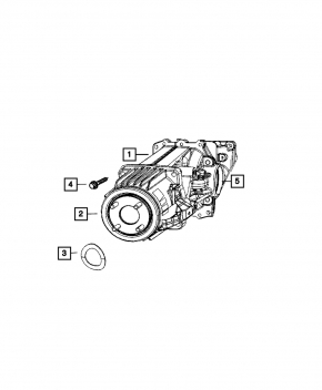 Задний дифференциал редуктор Jeep Compass 11-16 2.4