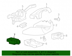 Кнопка P Parking VW CC 08-17