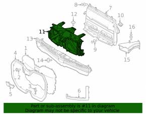 Suport grilă BMW iX 22-26