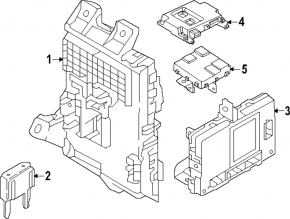 Modul de control al caroseriei BCM Hyundai Ioniq 5 22-25
