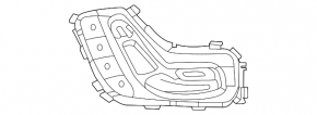 Управление сидением с памятью переднее правое Mercedes W167 GLE 350 450 20-26 хром