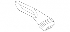 Conductă de aer de la admisia de aer Land Rover Range Rover Velar 18-20 2.0T, 3.0T, 5.0T
