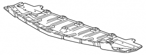 Защита переднего бампера Chevrolet Malibu 16-18