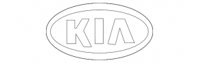 Эмблема значок двери багажника Kia Sportage 17-22