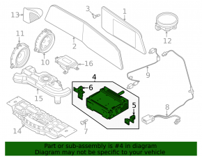 Головное устройство Kia Niro 23-26 HEV